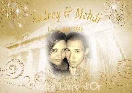 notre couverture de livre d'or