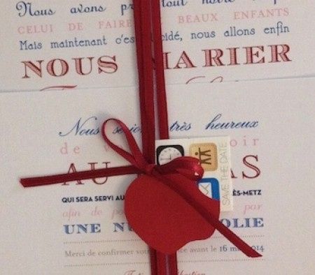 Notre faire-part
