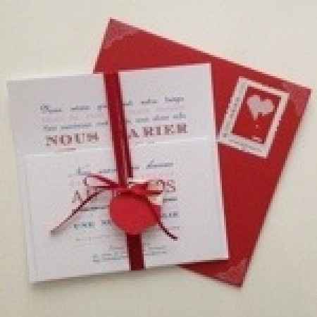 Faire-part avec enveloppe