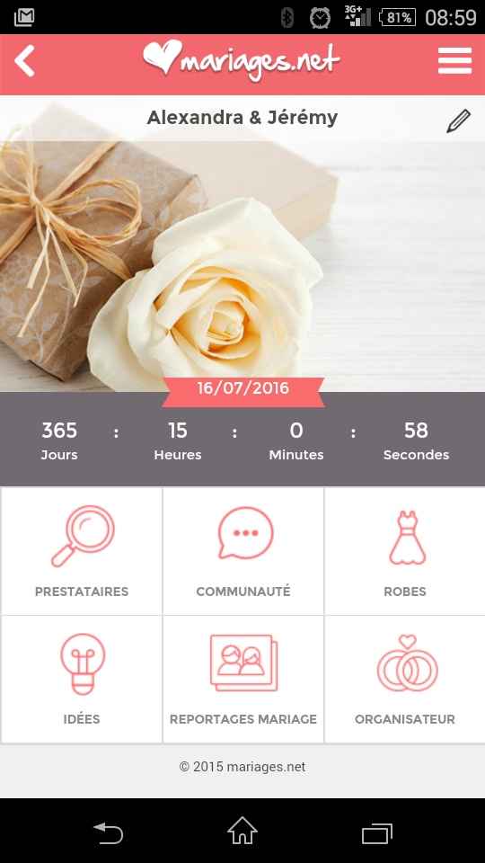 Nous nous marions le 16 Juillet 2016 - Vaucluse - 1