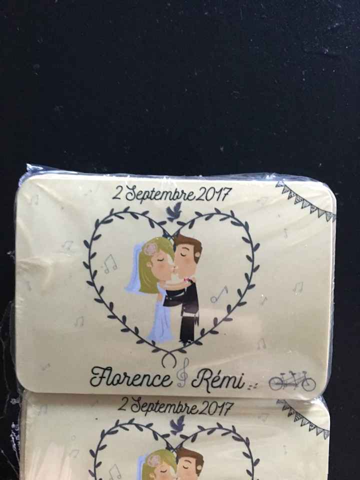 Cadeaux invités 🎁 - 1