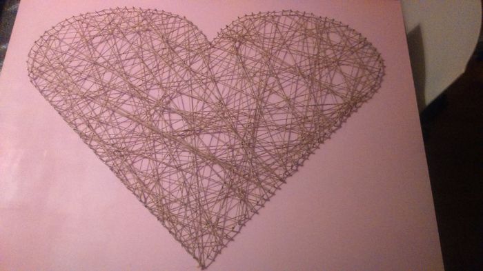 Planche coeur - résultat final
