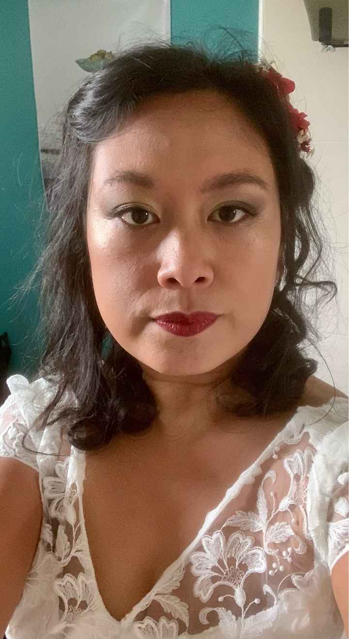 Essai maquillage et coiffure - 1