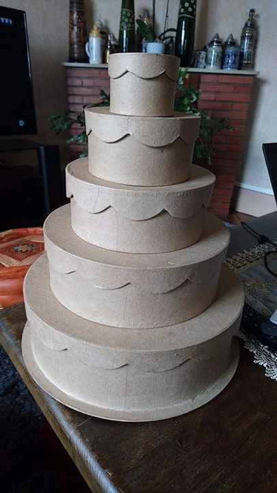 urne wedding cake