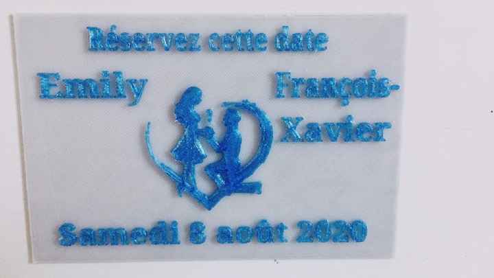 Voilà nos save the date... - 1