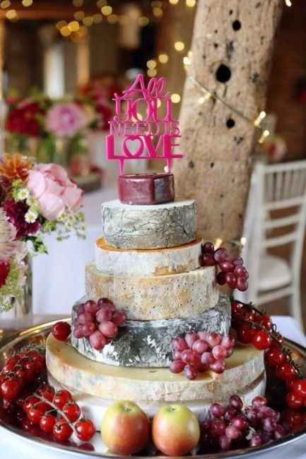 Idée pour un plus haut wedding cake de fromages