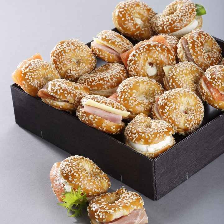 Pagnote de bagels (chez Flunch)