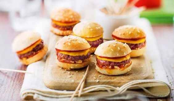 Mini burger (chez Picard)