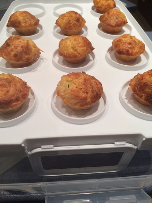 Mini muffin Boursin / saumon