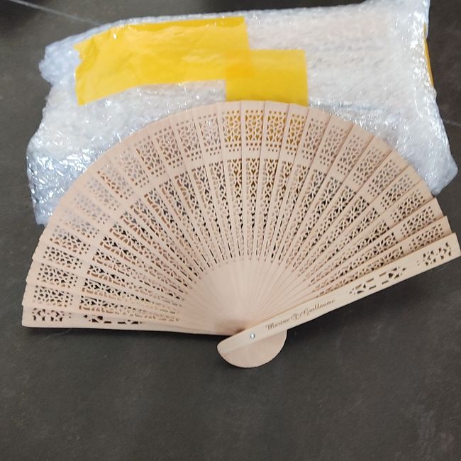 Des éventails pour mon mariage... 1