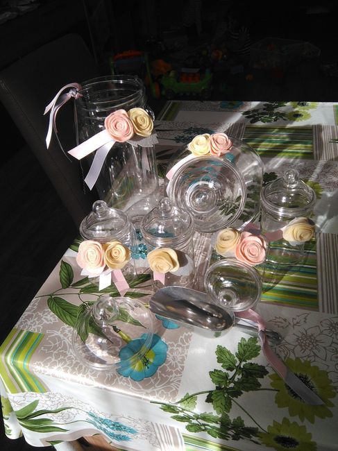 Set bocaux CandyBar customisés