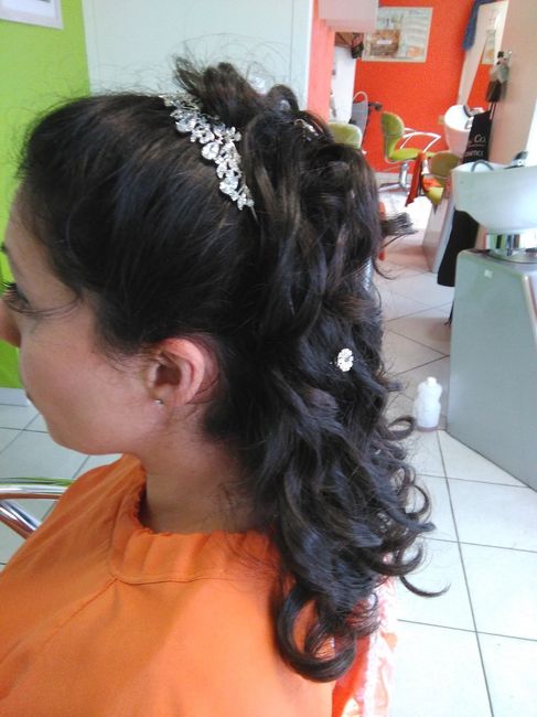 Coiffure gauche