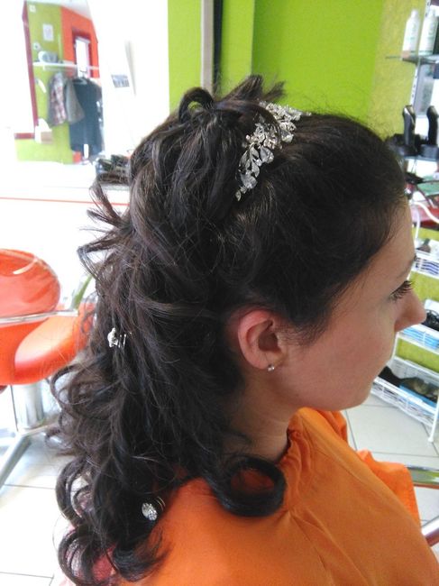 Coiffure droite
