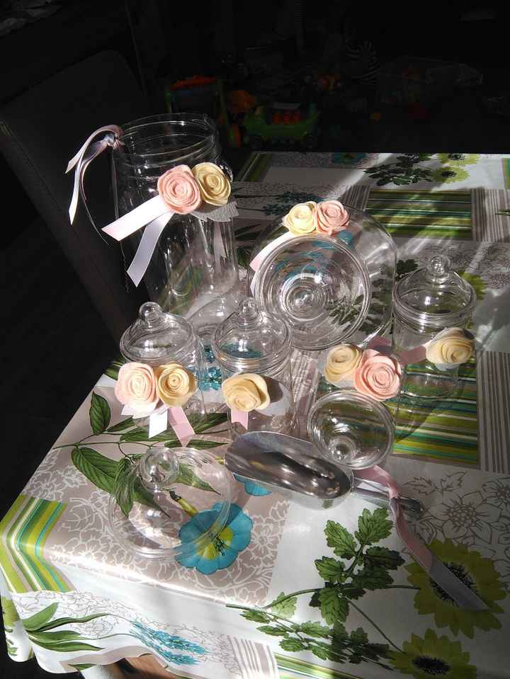Set bocaux CandyBar customisés