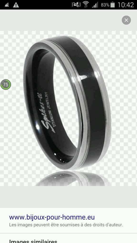 Quel alliance s accorderait avec celle de monsieur? - 1