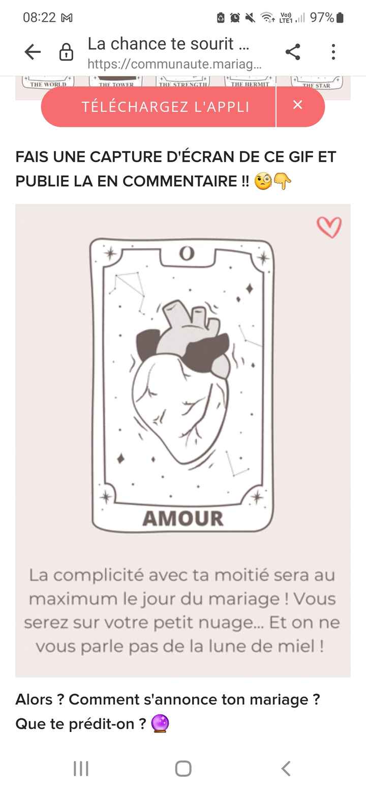 La chance te sourit 🔮😃 - 1