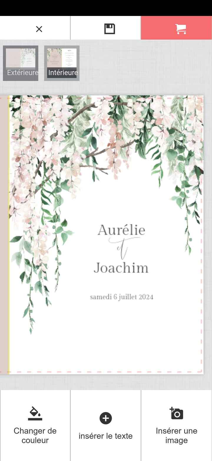 Publie ce modèle de faire-part et dis-nous quelle taille tu as du utiliser ! 😏💌 - 1