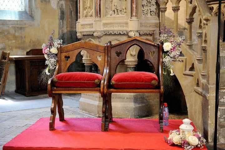 decoration chaise des mariés