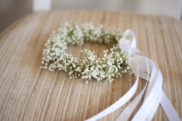 couronne de gypsophile