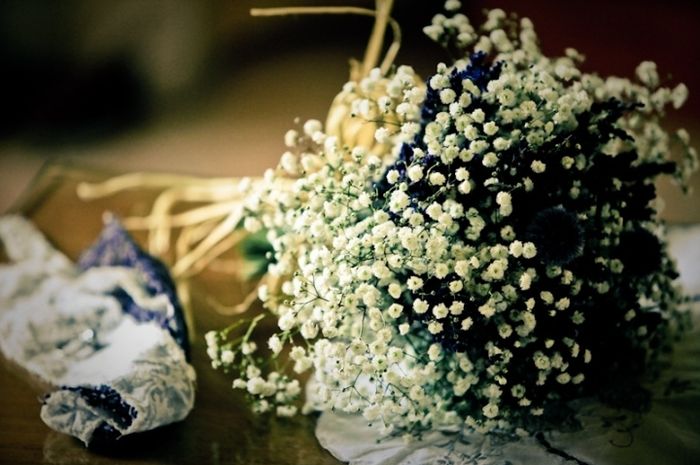 Bouquet de gypsophile