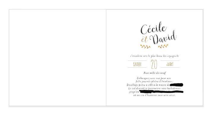 Texte faire part - 2