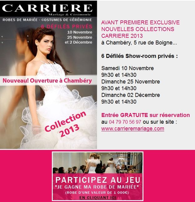 Défilés carrière chambéry