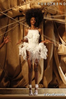   La robe de mariée Haute Couture Printemps-Eté 2013 !  Défilé Franck Sorbier, Haute Couture