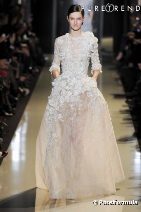   La robe de mariée Haute Couture Printemps-Eté 2013 !  Défilé Elie Saab, Haute Couture