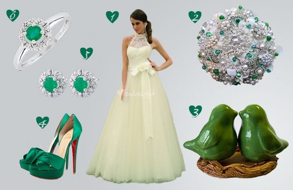 Look vert émeraude