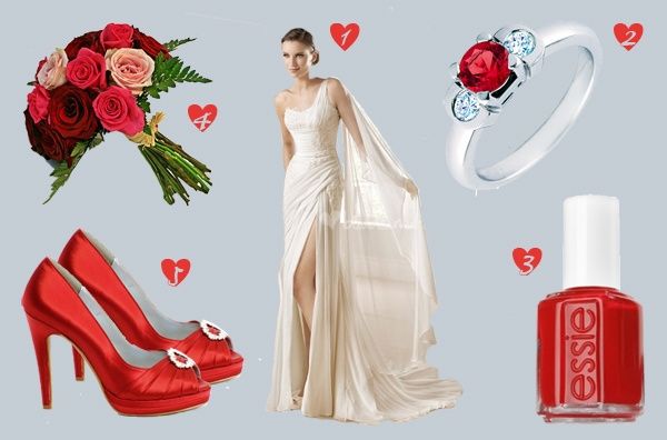 Look de mariée sexy