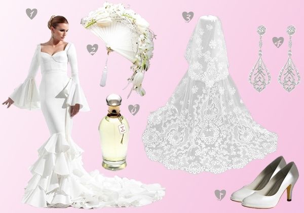 Look de mariée espagnol