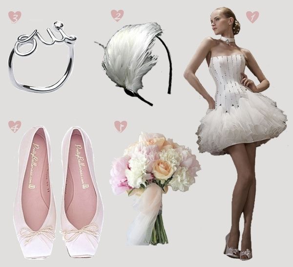 -Look de mariée danseuse
