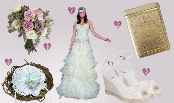 Look de mariée hippie chic