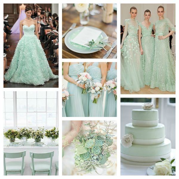 Mariage menthe à l'eau