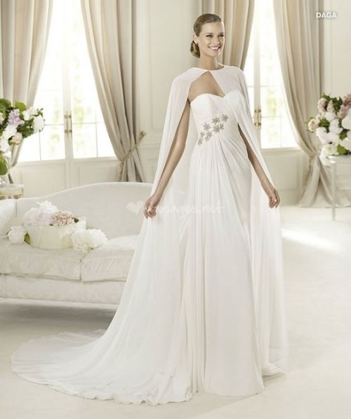 Une cape de mariée, pour ou contre ?
