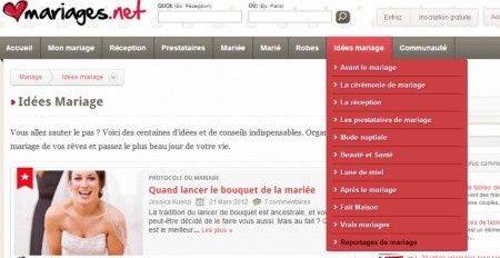 La nouvelle section des reportages de mariage est en ligne !