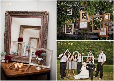 Des cadres pour votre décoration de mariage