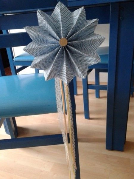 Rosace en papier