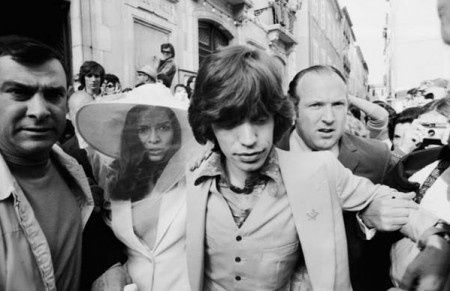 Mick et Bianca Jagger