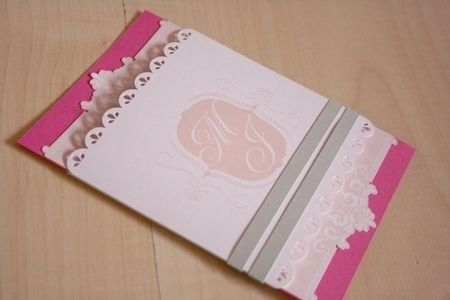 Faire-part romantique et vintage