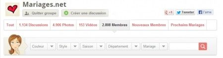 Moteur de recherche de contacts dans les forums