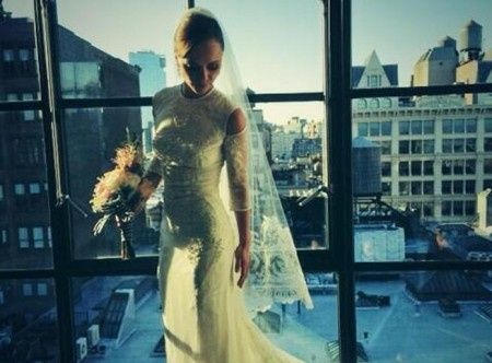 La robe de mariée de Christina Ricci