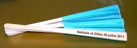 Idée pour personnaliser un éventail