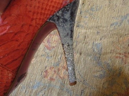 Tutoriel pour des talons pailletés