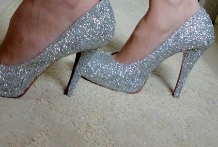 Tutoriel pour des talons pailletés