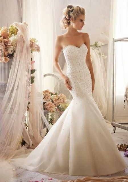 Votez pour votre robe de mariée pailletée parmi 10 photos !!