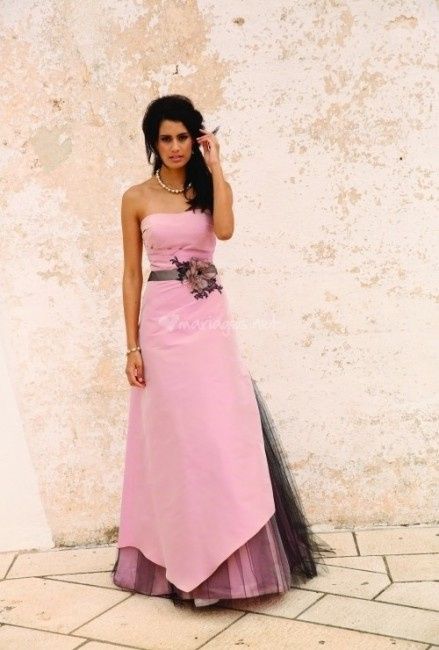 11 robes de mariée roses collections 2014