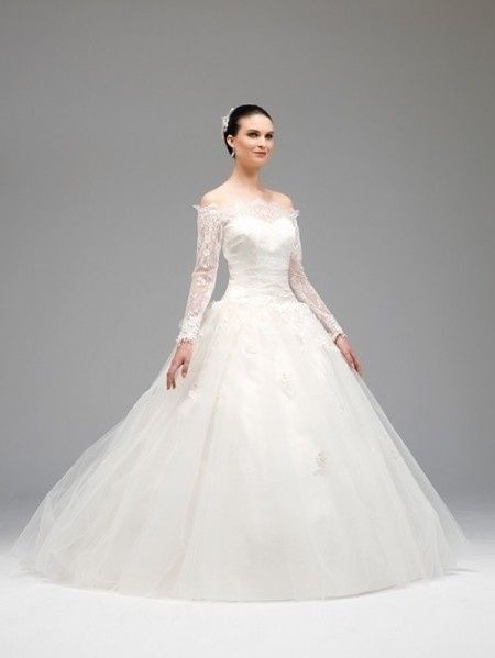 Robes de mariée avec manches