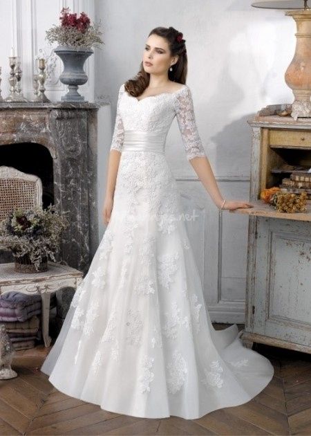 Robes de mariée avec manches