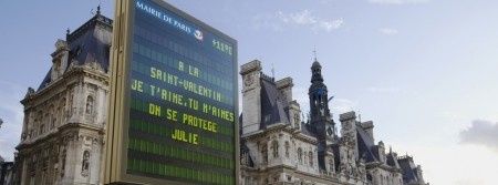 Vos mots d'amour dans Paris pour la Saint-Valentin